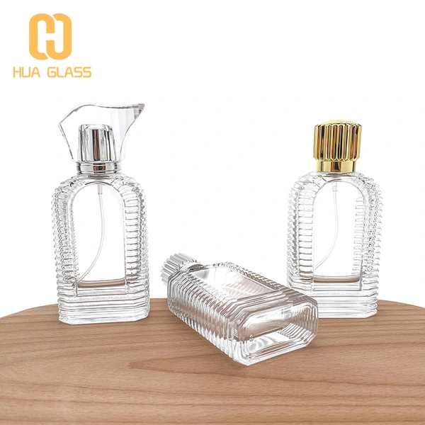 زجاجات العطور الفاخرة زجاجة عطر شخصية مع غطاء المضخة