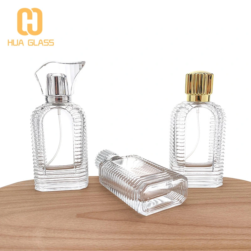 زجاجات العطور الفاخرة زجاجة عطر شخصية مع غطاء المضخة