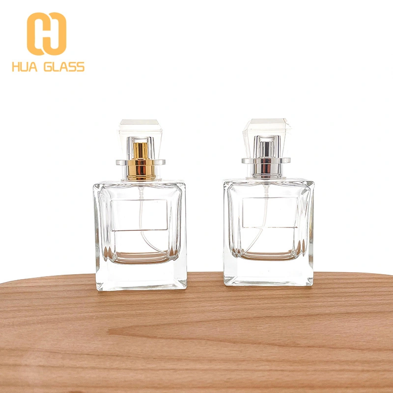 Frascos de perfume de vidrio vacíos de 50 ml