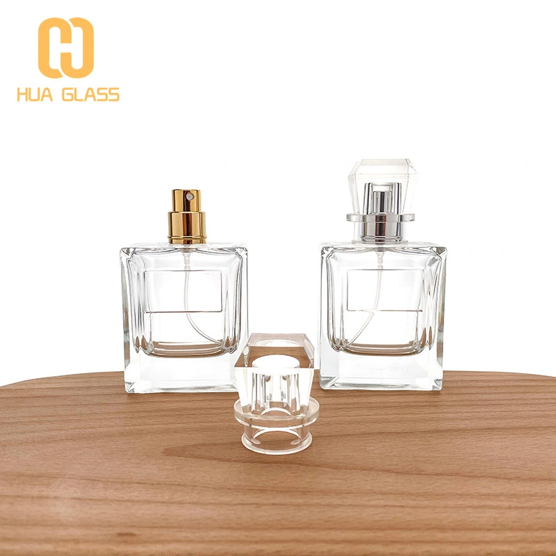 Frascos de perfume de vidrio vacíos de 50 ml