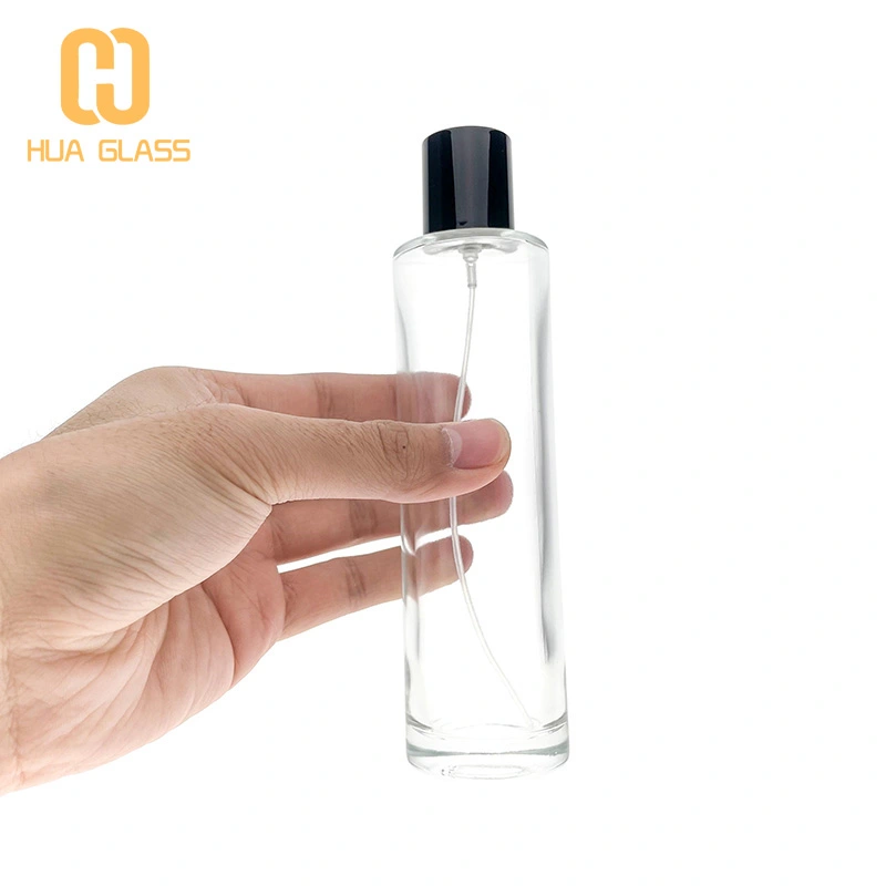 янтарное прозрачное стекло 50 мл флакон духов роскошные флаконы для духов оптом