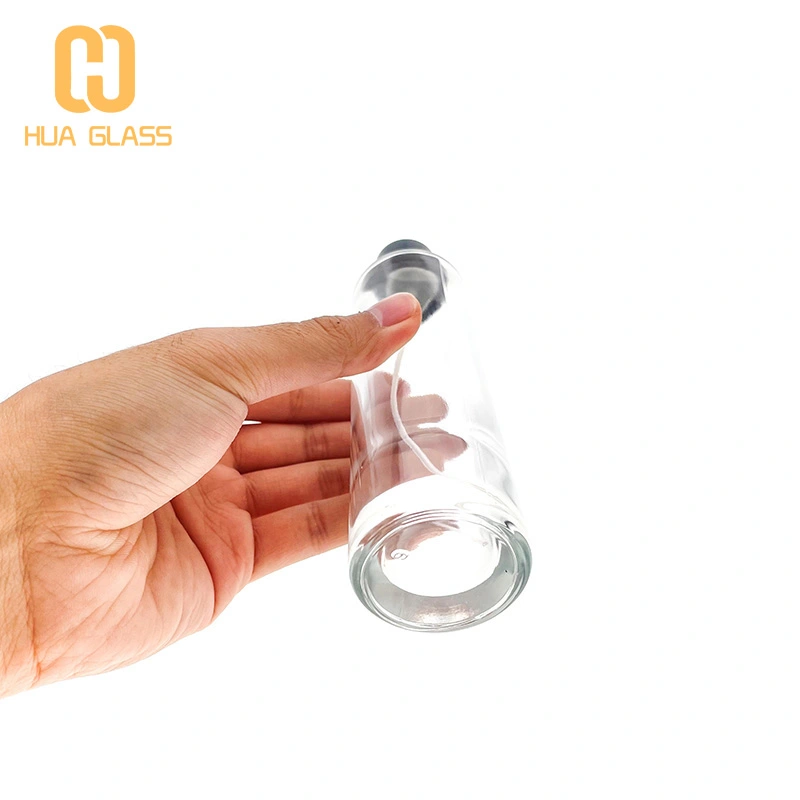 янтарное прозрачное стекло 50 мл флакон духов роскошные флаконы для духов оптом