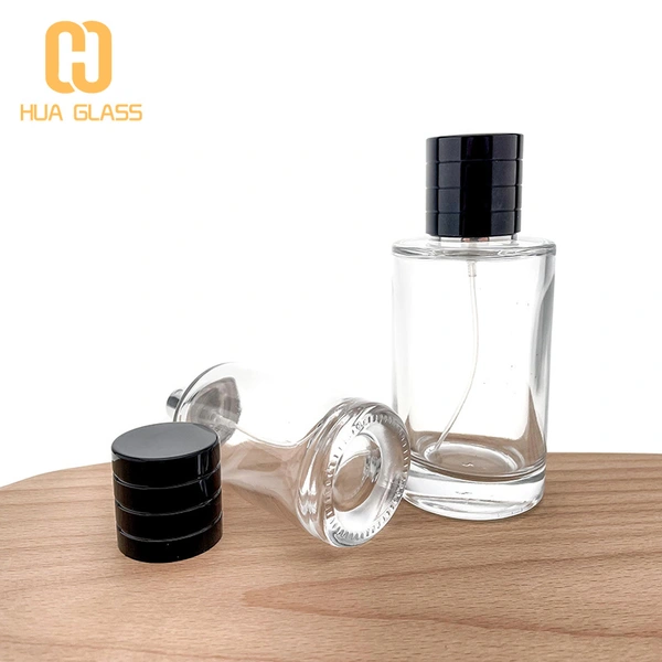 bouchon magnétique dior savage 50ml bouteille de parfum en verre cylindre 100ml