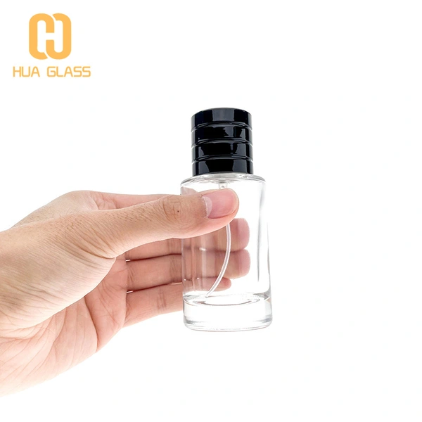 bouchon magnétique dior savage 50ml bouteille de parfum en verre cylindre 100ml