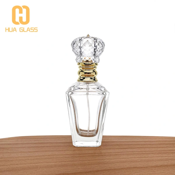 Frasco de perfume de lujo con forma de diamante de 60 ml