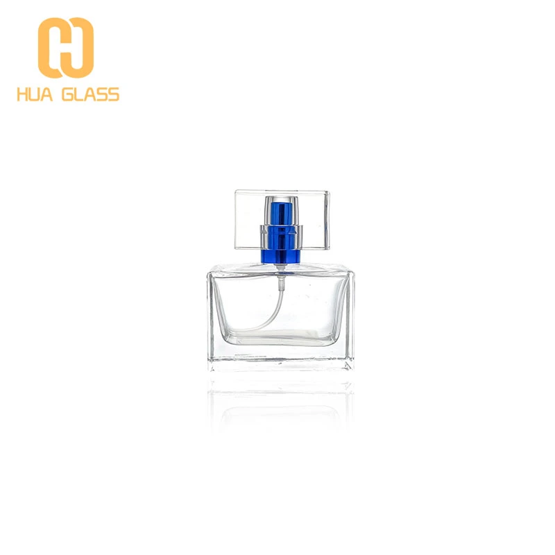 زجاجة عطر زجاجية مربعة 30 مل