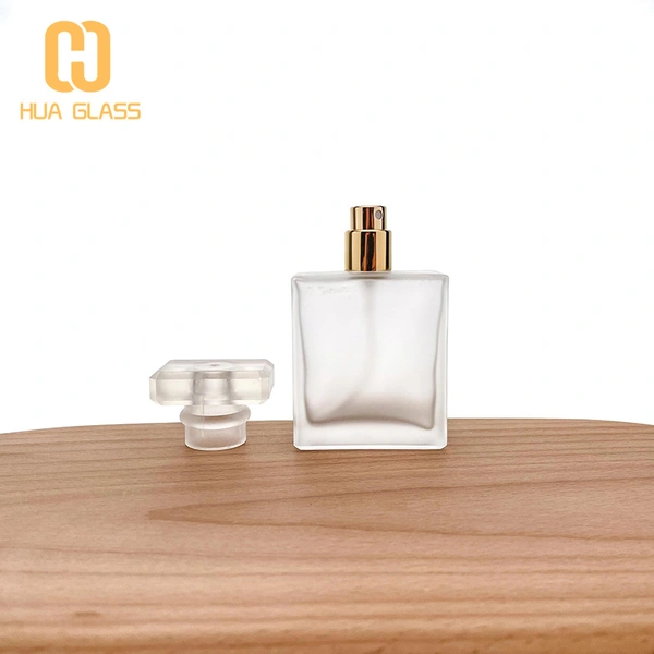 زجاجة عطر زجاجية بلورية 50 مل