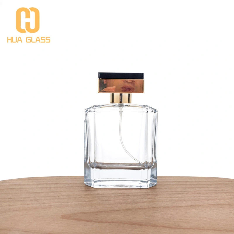 Botellas de spray de perfume de vidrio de 100 ml Botellas de perfume vacías