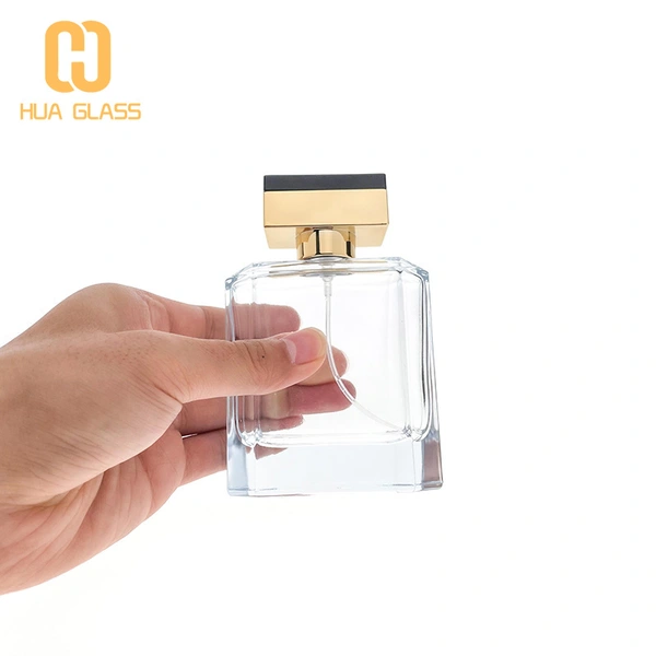 Botellas de spray de perfume de vidrio de 100 ml Botellas de perfume vacías