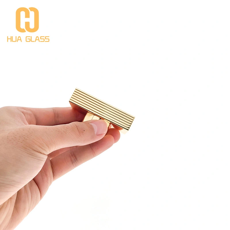 nouvelles bouteilles de parfum personnalisées parfum de bouteille en verre rectangle de 100 ml