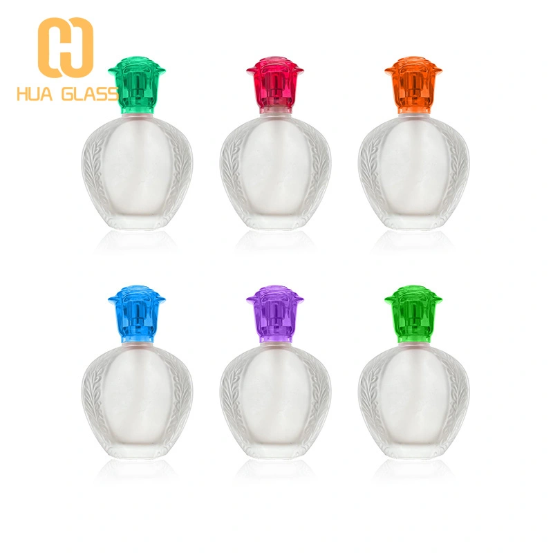 frasco de perfume de vidrio esmerilado de 100 ml