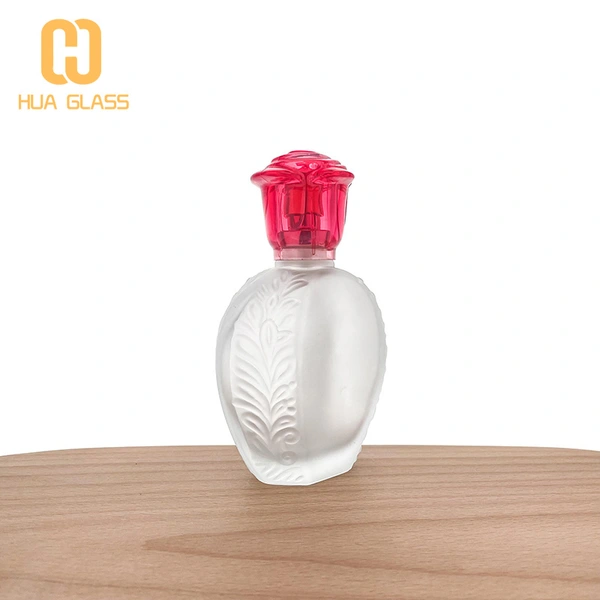 frasco de perfume de vidrio esmerilado de 100 ml