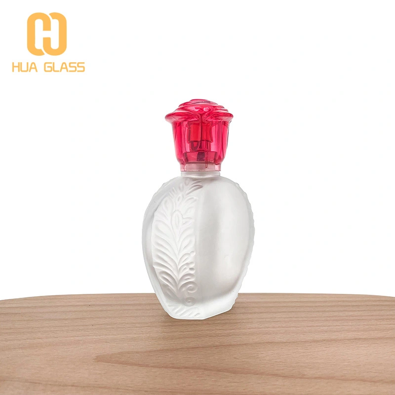 frasco de perfume de vidrio esmerilado de 100 ml