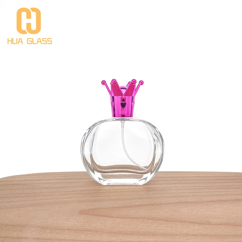 Botellas de vidrio de perfume vacías de 55 ml