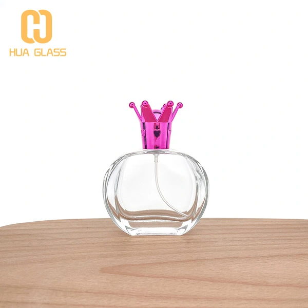 Botellas de vidrio de perfume vacías de 55 ml