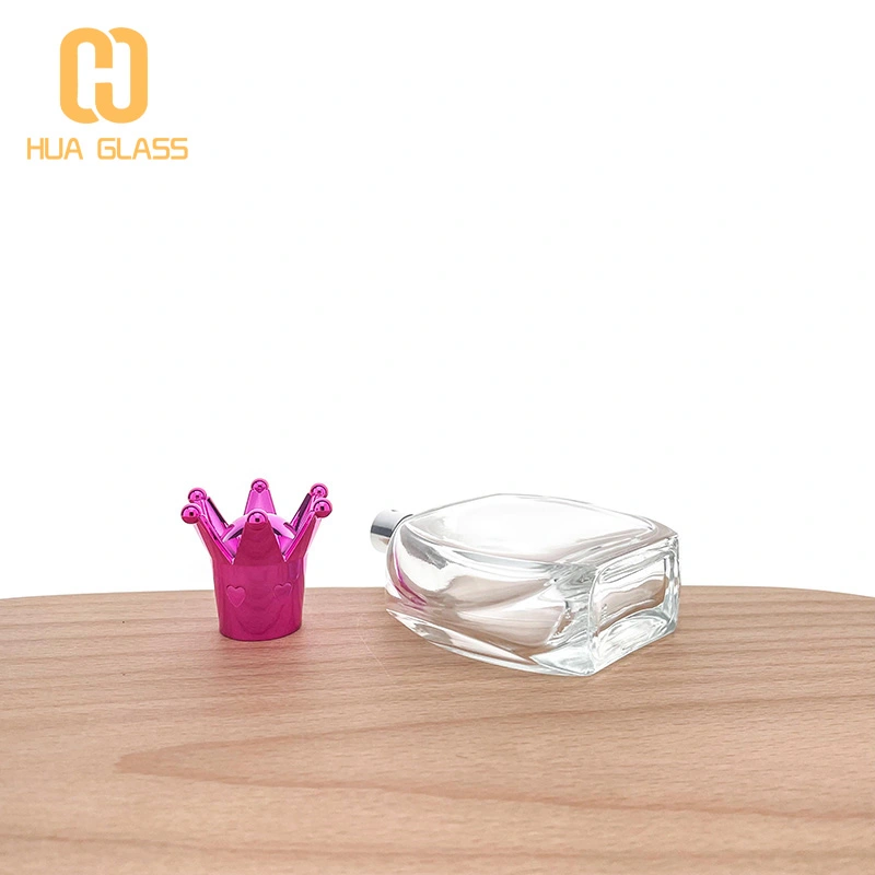 Botellas de vidrio de perfume vacías de 55 ml