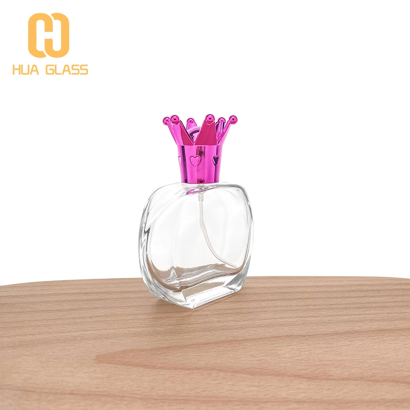 Botellas de vidrio de perfume vacías de 55 ml