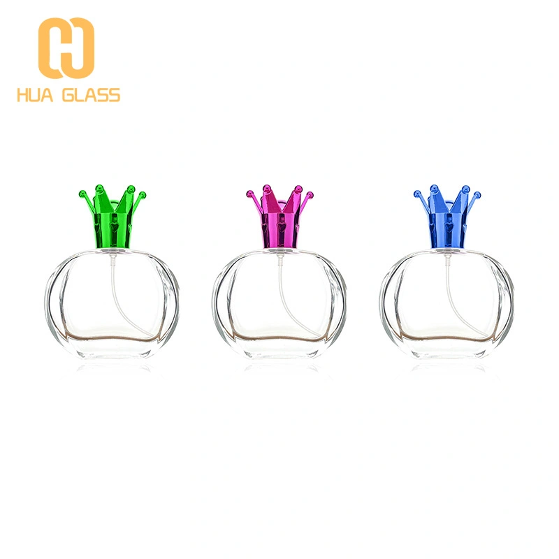 Botellas de vidrio de perfume vacías de 55 ml