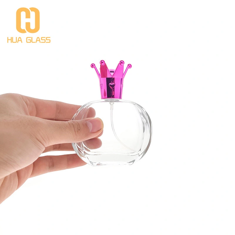 Botellas de vidrio de perfume vacías de 55 ml