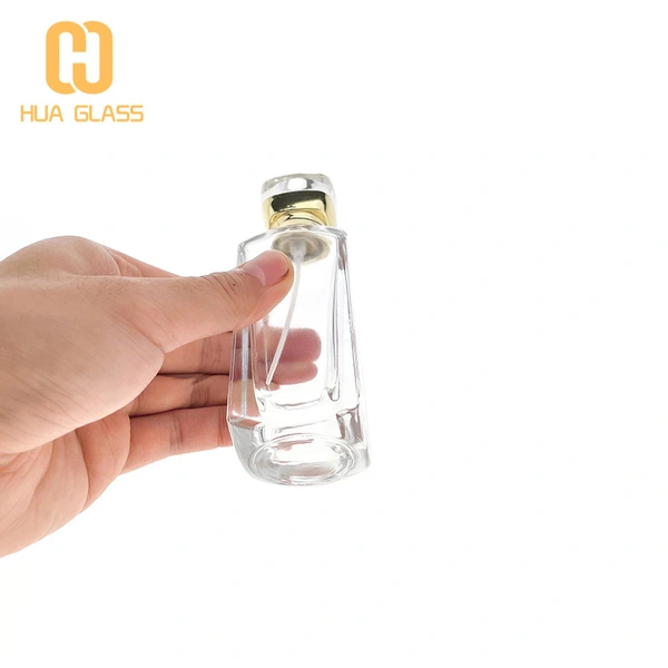 زجاجة عطر 1.7 أوقية 50 مل مع مضخة رذاذ العطر