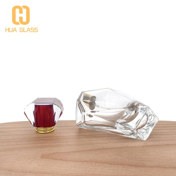 botella de spray de perfume en forma de corazón de 100 ml