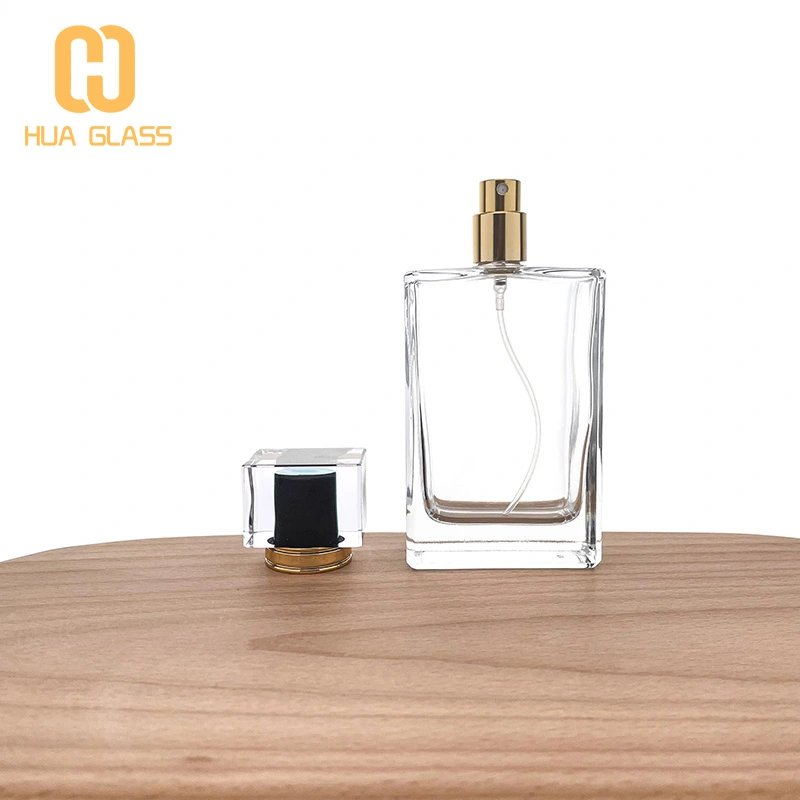 oem odm logo tapón de rosca botella de perfume recargable 30ml 50ml 100ml