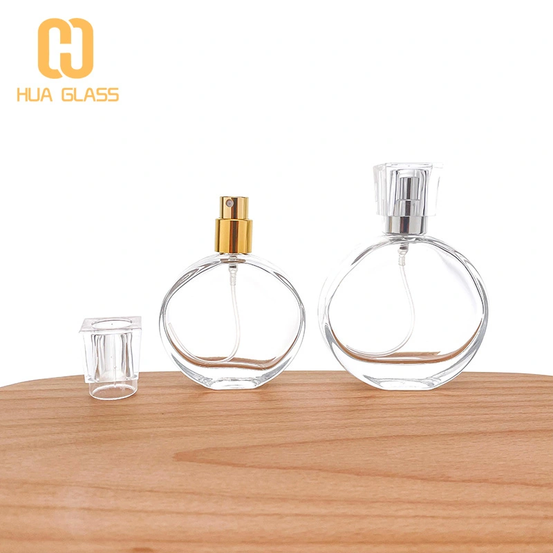 زجاجات العطور السائبة 30 مل 50 مل زجاجة عطر كولونيا قابلة لإعادة الملء