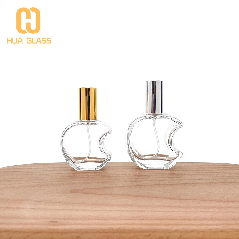 30 مل 50 مل زجاجة عطر على شكل تفاحة زجاجة عطر رخيصة  