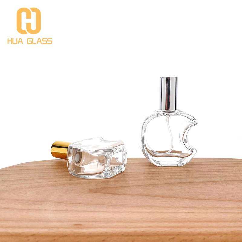 30 مل 50 مل زجاجة عطر على شكل تفاحة زجاجة عطر رخيصة  