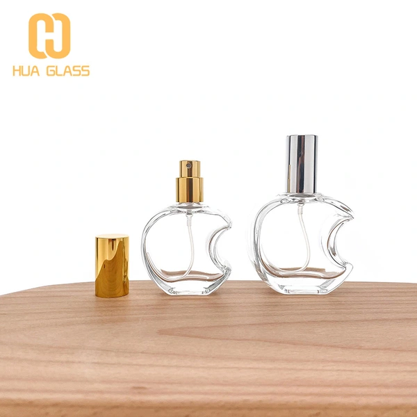 30 مل 50 مل زجاجة عطر على شكل تفاحة زجاجة عطر رخيصة