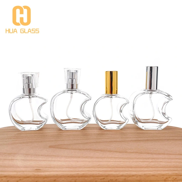 30 مل 50 مل زجاجة عطر على شكل تفاحة زجاجة عطر رخيصة