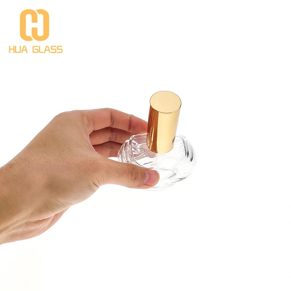 Botella de perfume única de 100 ml con bomba