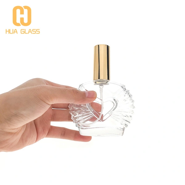 Botella de perfume única de 100 ml con bomba