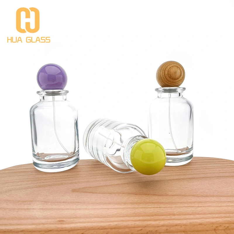 العربية دبي حار بيع 30 مل 50 مل 100 مل زجاجة عطر مع غطاء الكرة  