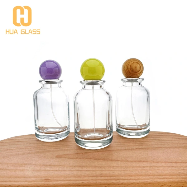 العربية دبي حار بيع 30 مل 50 مل 100 مل زجاجة عطر مع غطاء الكرة