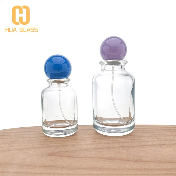 العربية دبي حار بيع 30 مل 50 مل 100 مل زجاجة عطر مع غطاء الكرة