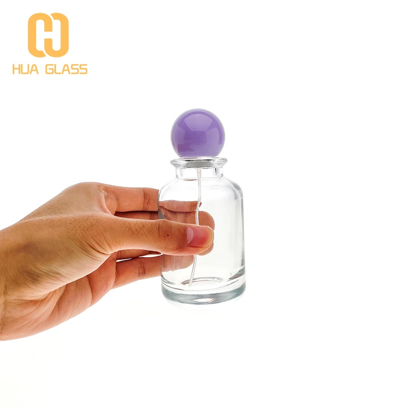 العربية دبي حار بيع 30 مل 50 مل 100 مل زجاجة عطر مع غطاء الكرة  