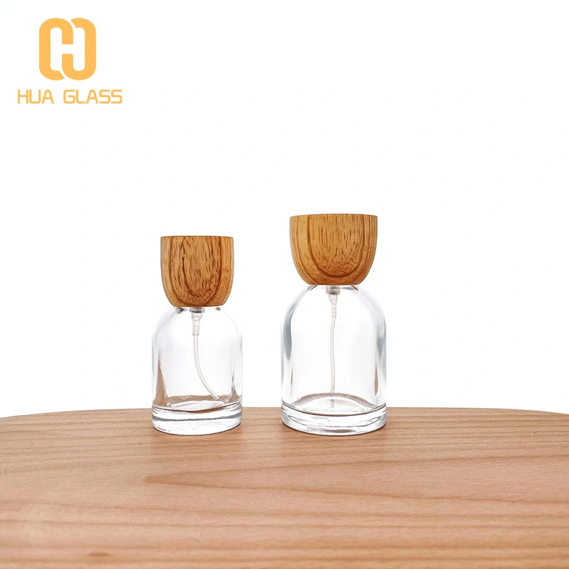 wholesale флаконы для духов 30 мл 50 мл 100 мл круглая стеклянная бутылка  