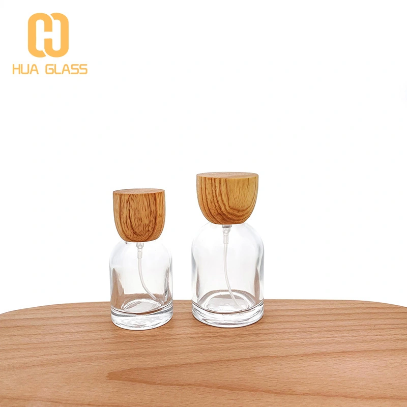 wholesale флаконы для духов 30 мл 50 мл 100 мл круглая стеклянная бутылка  