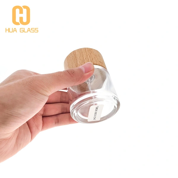 30 مل 50 مل 100 مل اسطوانة زجاجة عطر زجاجية مستديرة