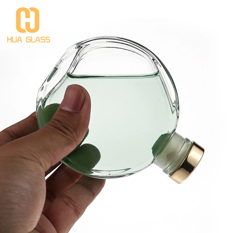  Chanel flat round 70ml 130ml 150ml clear colour glass reed diffuser