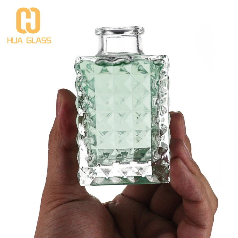 100 مل زجاجة الناشر القصب مربع  