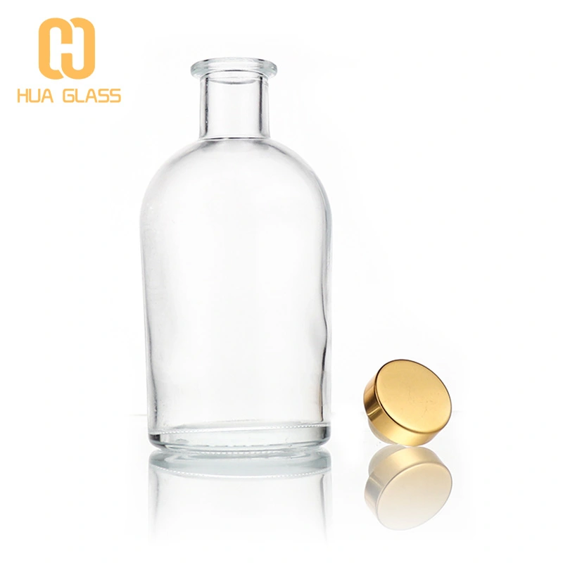 زجاجة الناشر الزيت المستديرة بوسطن زجاجات فارغة الناشر القصب
