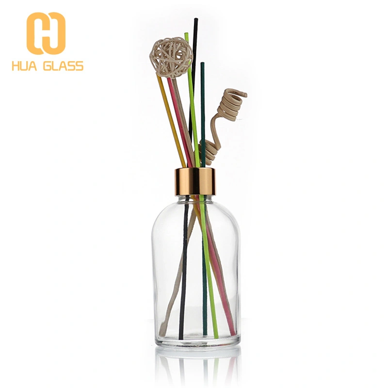 زجاجة الناشر الزيت المستديرة بوسطن زجاجات فارغة الناشر القصب
