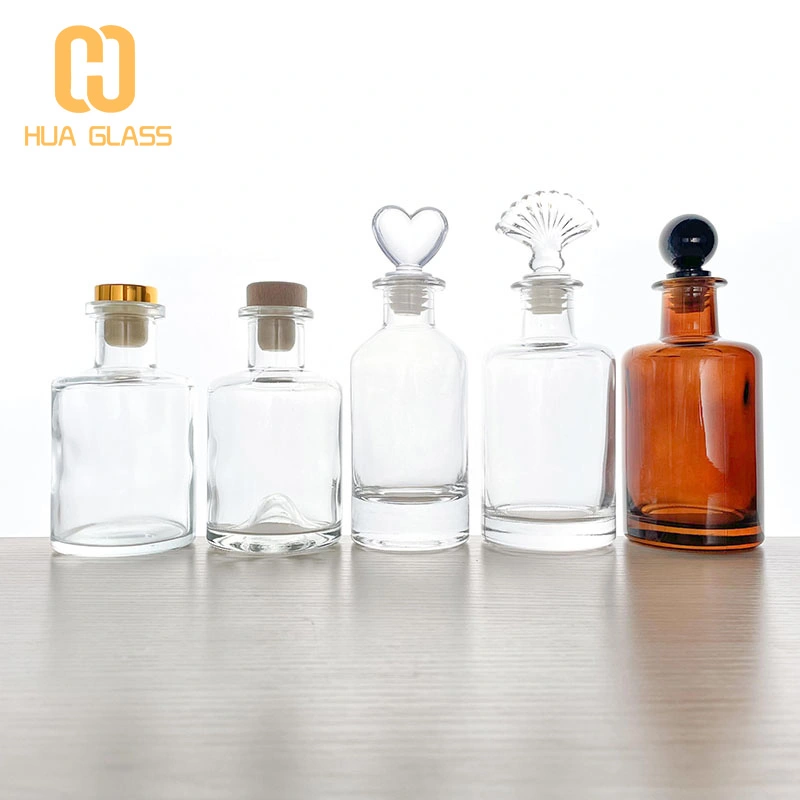 الناشر القصب زجاجة فارغة 170 مل 200 مل 250 مل زجاجة مستديرة