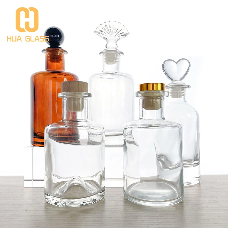 الناشر القصب زجاجة فارغة 170 مل 200 مل 250 مل زجاجة مستديرة