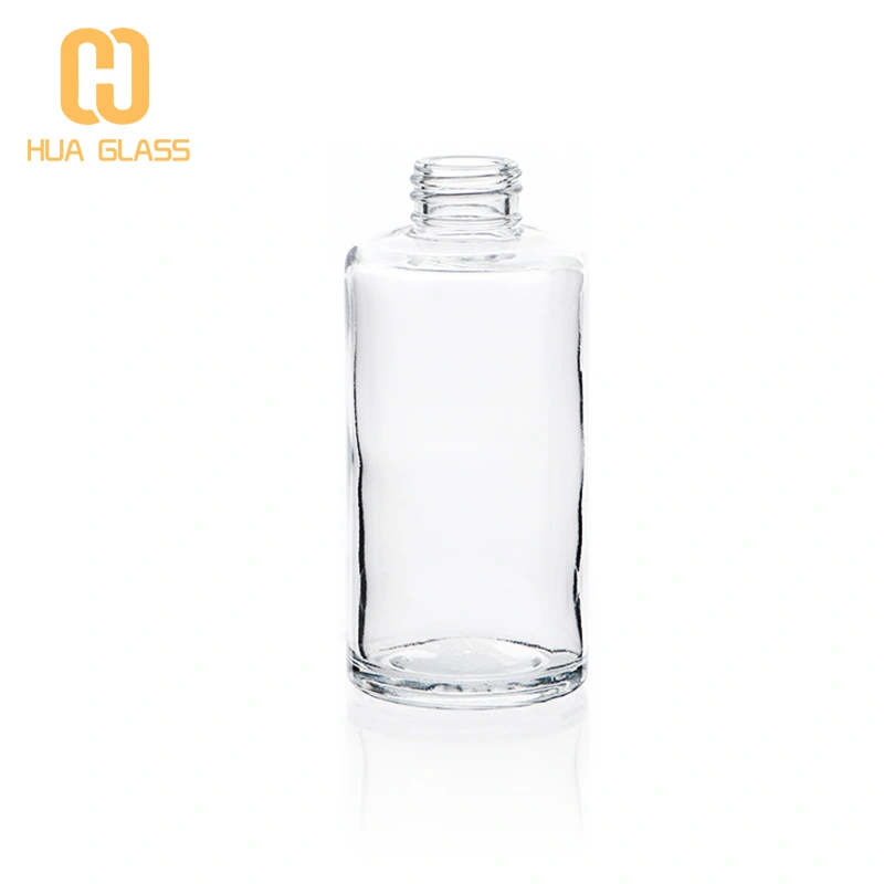 100 مل 200 مل اسطوانة زجاجية دائرية زجاجة الناشر القصب