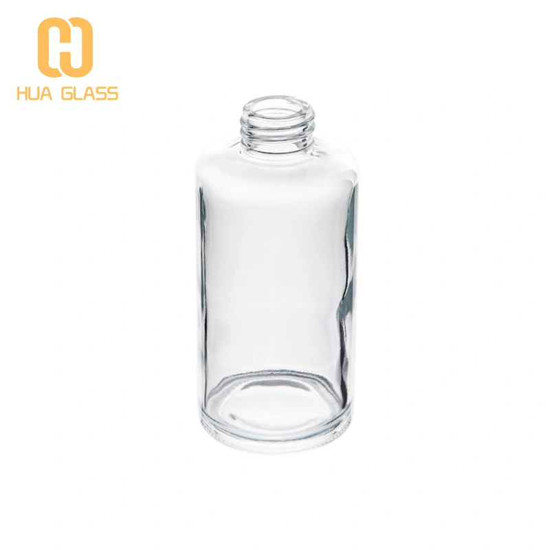 100 مل 200 مل اسطوانة زجاجية دائرية زجاجة الناشر القصب