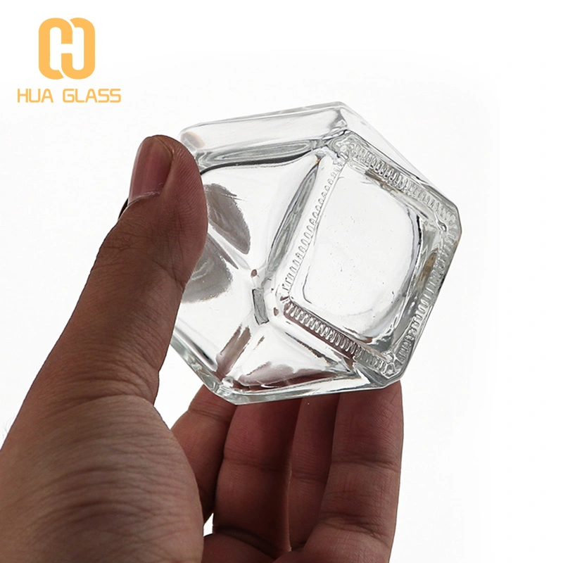 Flacon diffuseur roseau fantaisie de forme hexagonale de 200 ml