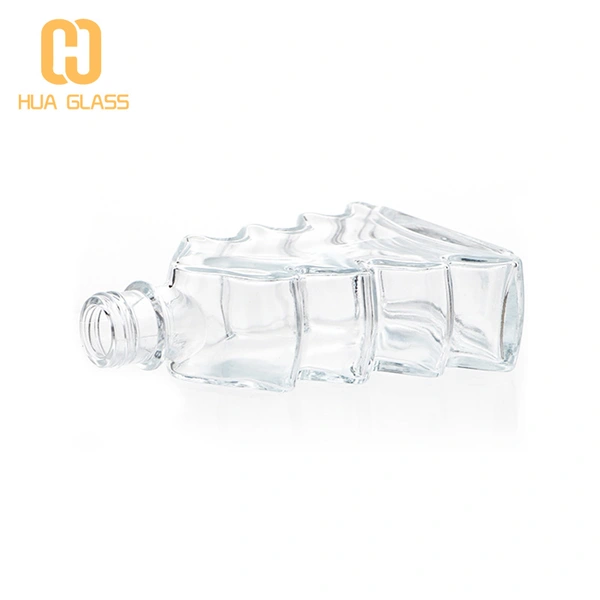 200 مل شجرة عيد الميلاد شكل زجاجة الناشر القصب